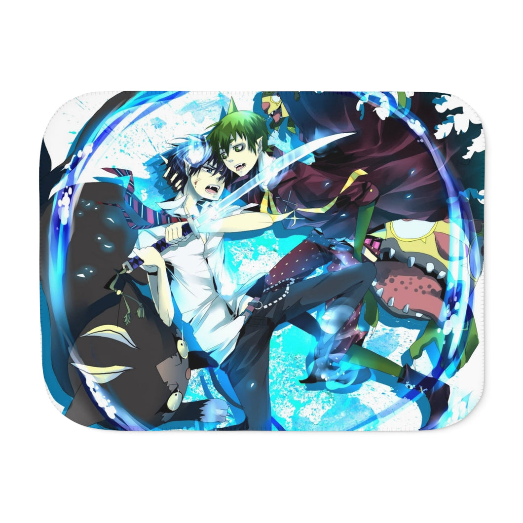 Amaimon Vs Rin Sherpa Blanket