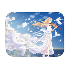 Load image into Gallery viewer, Anime Your Lie in April Sherpa Blanket
