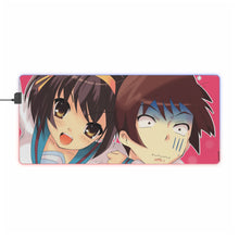 Load image into Gallery viewer, The Melancholy Of Haruhi Suzumiya RGB LED Mouse Pad (Desk Mat)
