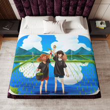 Load image into Gallery viewer, Anime Bungou Stray Dogs Sherpa Blanket
