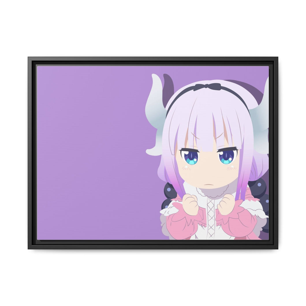 Kanna Kamui - Kobayashi-san Chi no Maid Dragon Canvas Framed Art Print