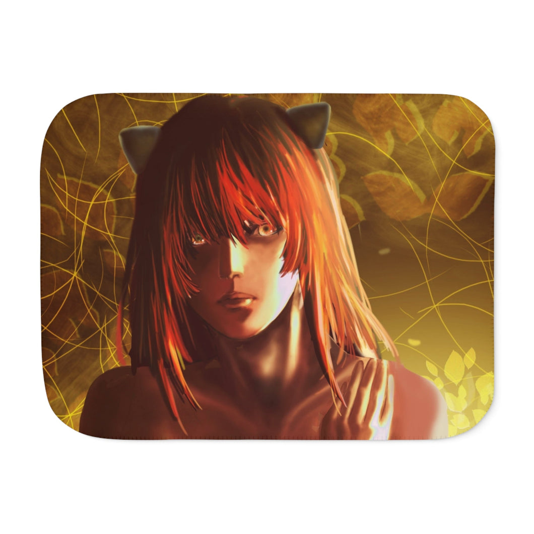 Anime Elfen Lied Sherpa Blanket