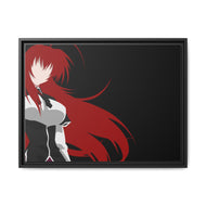 High School DxD Rias Gremory Canvas Framed Art Print