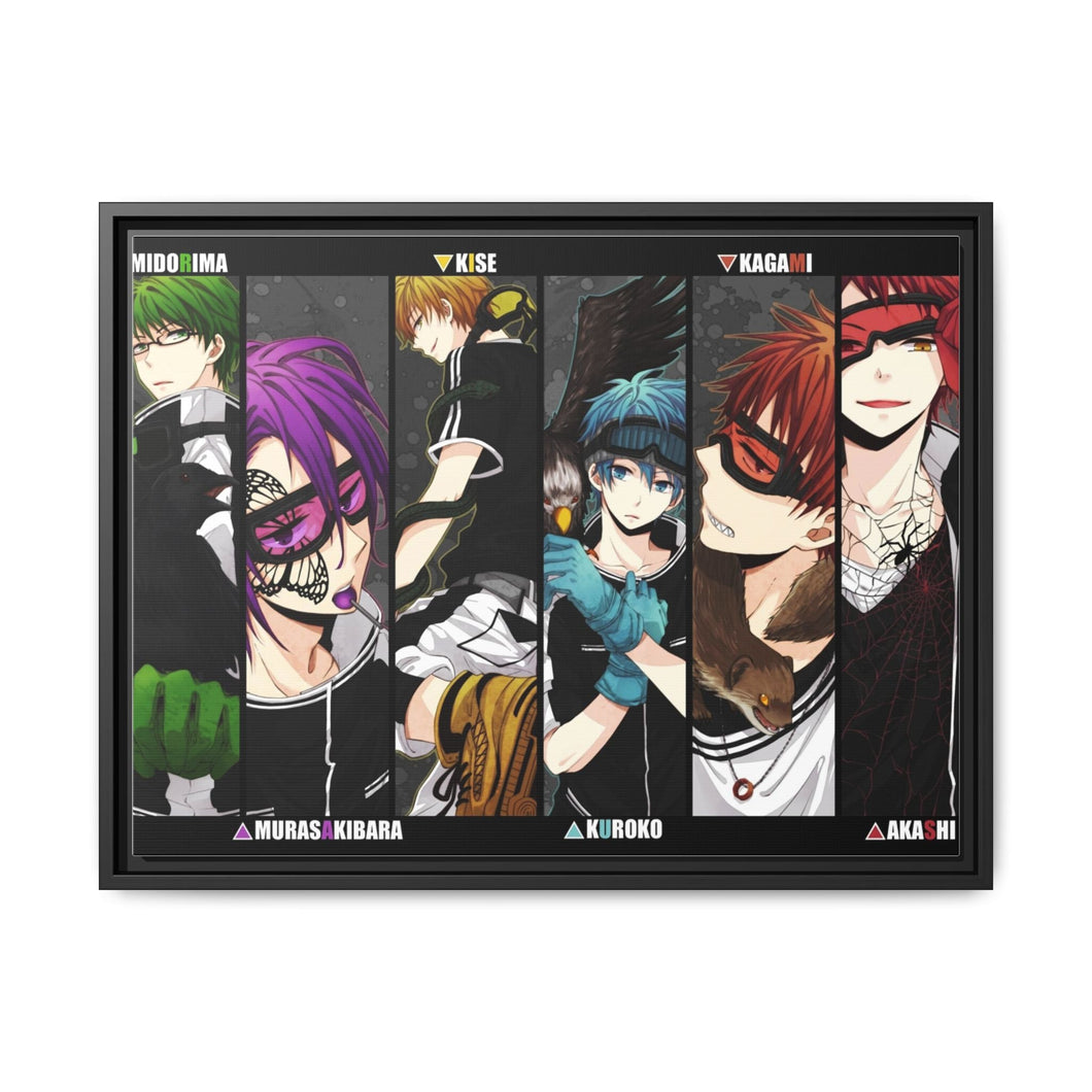 Kuroko's Basketball Canvas Framed Art Print
