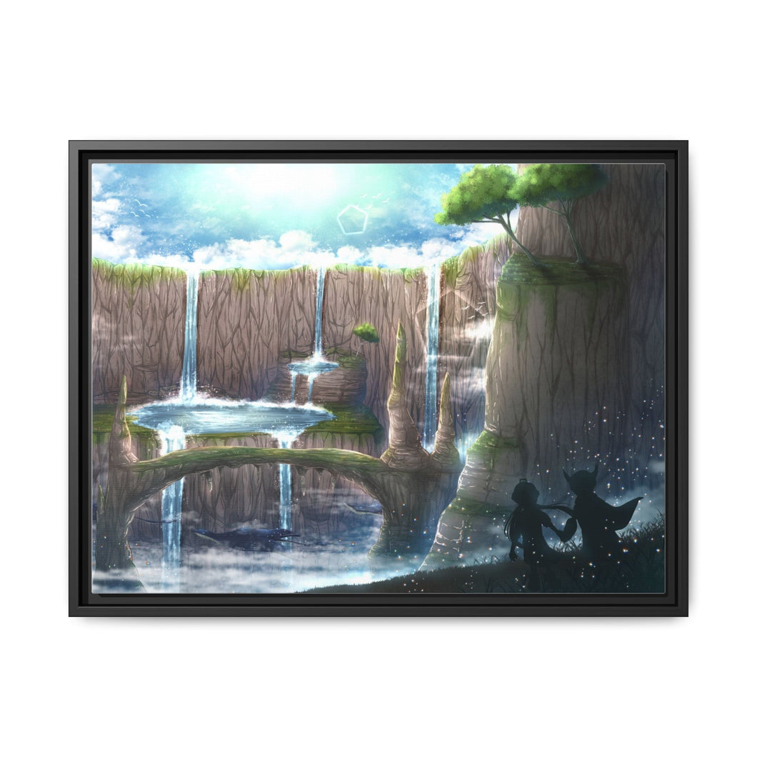 Anime Made In Abyss Canvas Framed Art Print