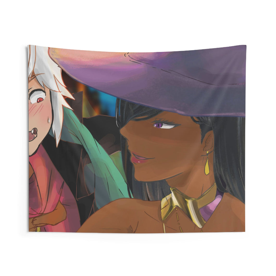Is It Wrong To Try To Pick Up Girls In A Dungeon? Indoor Wall Tapestry
