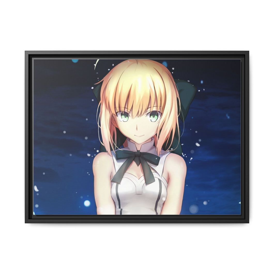 Fate/Stay Night Canvas Framed Art Print