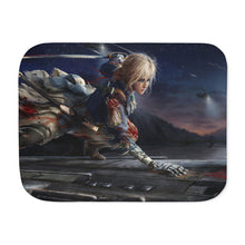 Load image into Gallery viewer, Violet Evergarden Violet Evergarden, Violet Evergarden Sherpa Blanket
