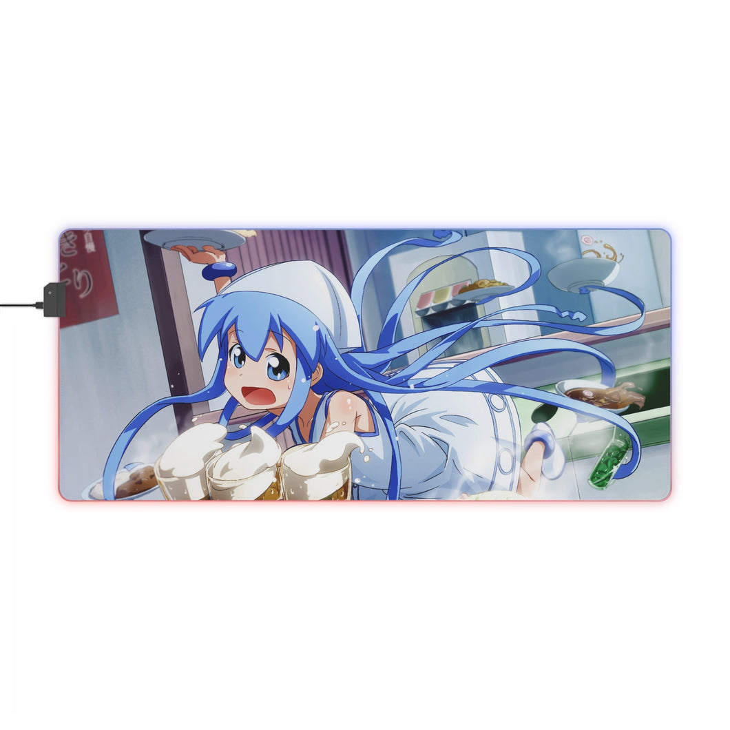 Squid Girl RGB LED Mouse Pad (Desk Mat)