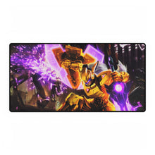 Load image into Gallery viewer, Proyect: Gold Saint Leona Mouse Pad (Desk Mat)

