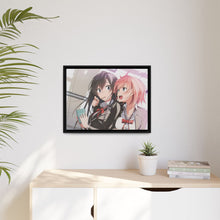 Load image into Gallery viewer, My Teen Romantic Comedy SNAFU Yukino Yukinoshita, Yui Yuigahama Canvas Framed Art Print
