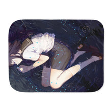 Load image into Gallery viewer, Eru Chitanda  Sadness Sherpa Blanket
