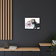 Load image into Gallery viewer, Kirito and Asuna Canvas Framed Art Print
