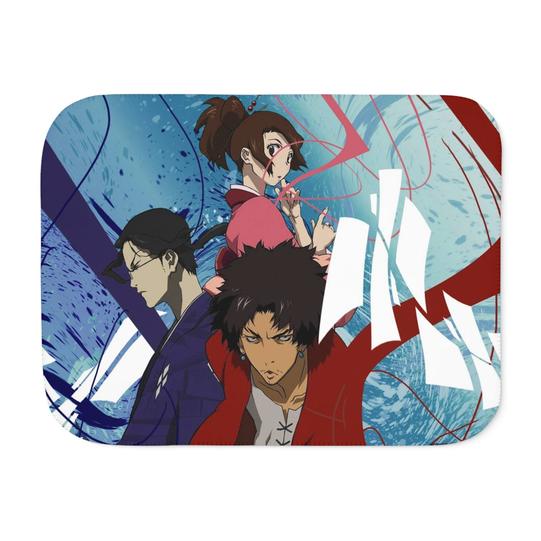 Anime Samurai Champloo Sherpa Blanket