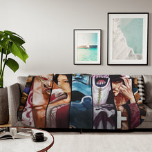 Load image into Gallery viewer, One Piece Jinbe Sherpa Blanket
