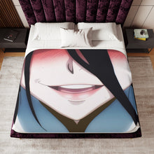 Load image into Gallery viewer, Overlord Albedo Sherpa Blanket
