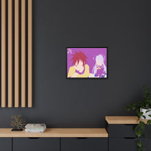 Load image into Gallery viewer, Sora and Shiro Canvas Framed Art Print
