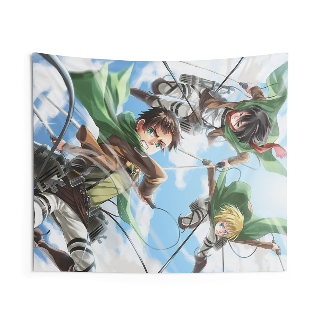 Anime Attack On Titan Indoor Wall Tapestry