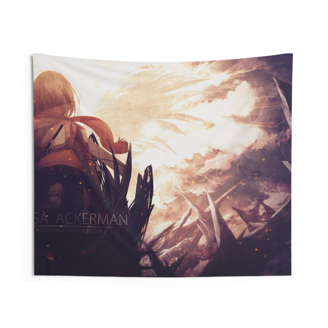 Anime Attack On Titan Indoor Wall Tapestry