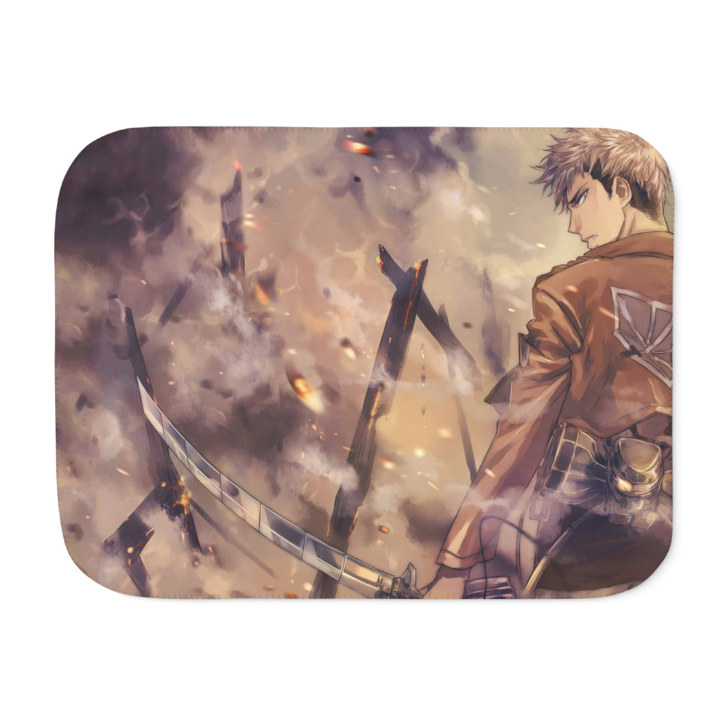 Shingeki no Kyojin - Jean Kirstein Sherpa Blanket