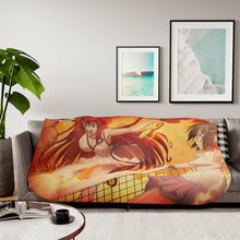 Load image into Gallery viewer, High School DxD Rias Gremory Sherpa Blanket
