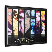 Load image into Gallery viewer, Overlord Albedo, Shalltear Bloodfallen, Demiurge, Sebas Tian Canvas Framed Art Print
