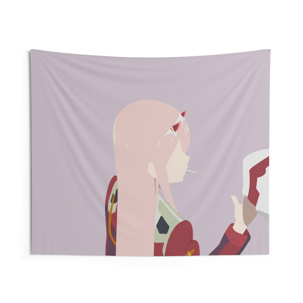Zero Two - Darling in the FranXX Indoor Wall Tapestry