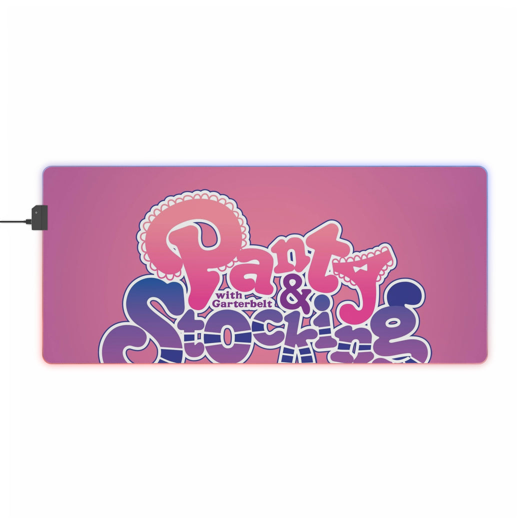 Panty & Stocking with Garterbelt Panty Stocking With Garterbelt RGB LED Mouse Pad (Desk Mat)