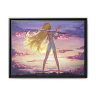 Monogatari (Series) Canvas Framed Art Print