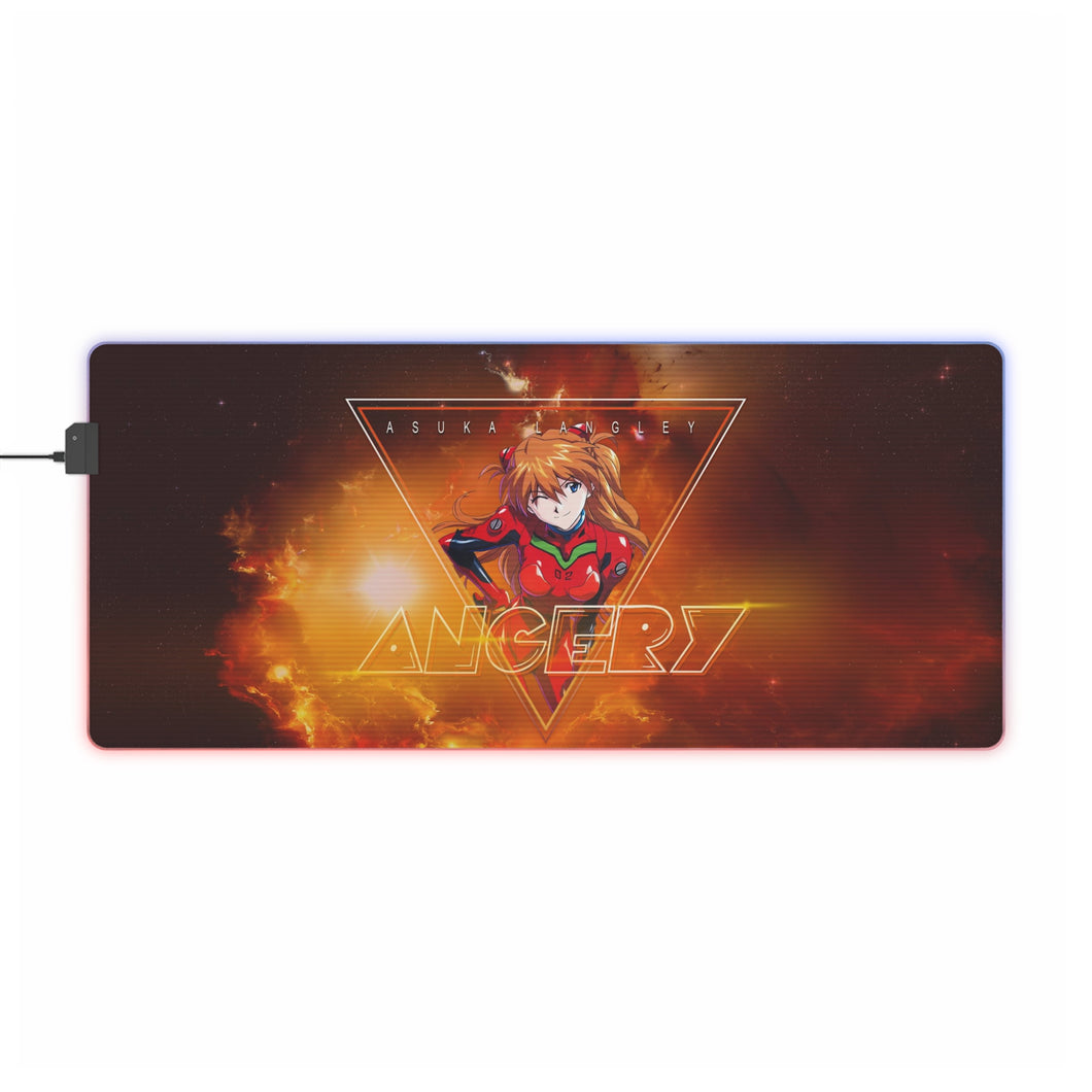 Neon Genesis Evangelion RGB LED Mouse Pad (Desk Mat)