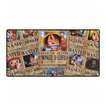 Load image into Gallery viewer, Wanted straw hat pirates Mouse Pad (Desk Mat)

