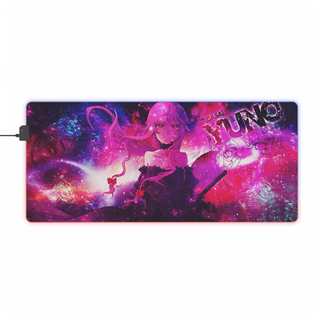 Mirai Nikki Yuno Gasai RGB LED Mouse Pad (Desk Mat)