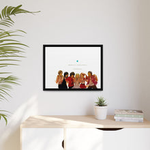Load image into Gallery viewer, Anohana Meiko Honma, Jinta Yadomi, Naruko Anjou, Tetsudou Hisakawa, Chiriko Tsurumi Canvas Framed Art Print
