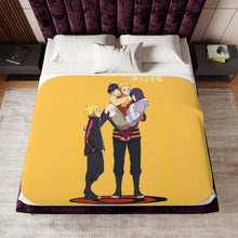 Load image into Gallery viewer, Boruto Sherpa Blanket
