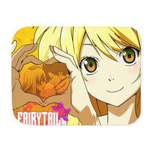 Load image into Gallery viewer, Fairy Tail Natsu Dragneel, Lucy Heartfilia Sherpa Blanket
