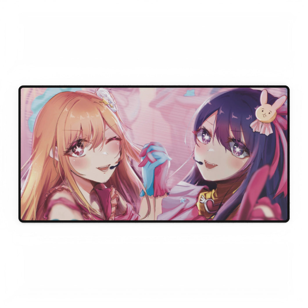 Ai Hoshino & Ruby Hoshino Mouse Pad (Desk Mat)