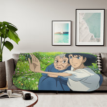 Load image into Gallery viewer, Howl&#39;s Moving Castle Sherpa Blanket

