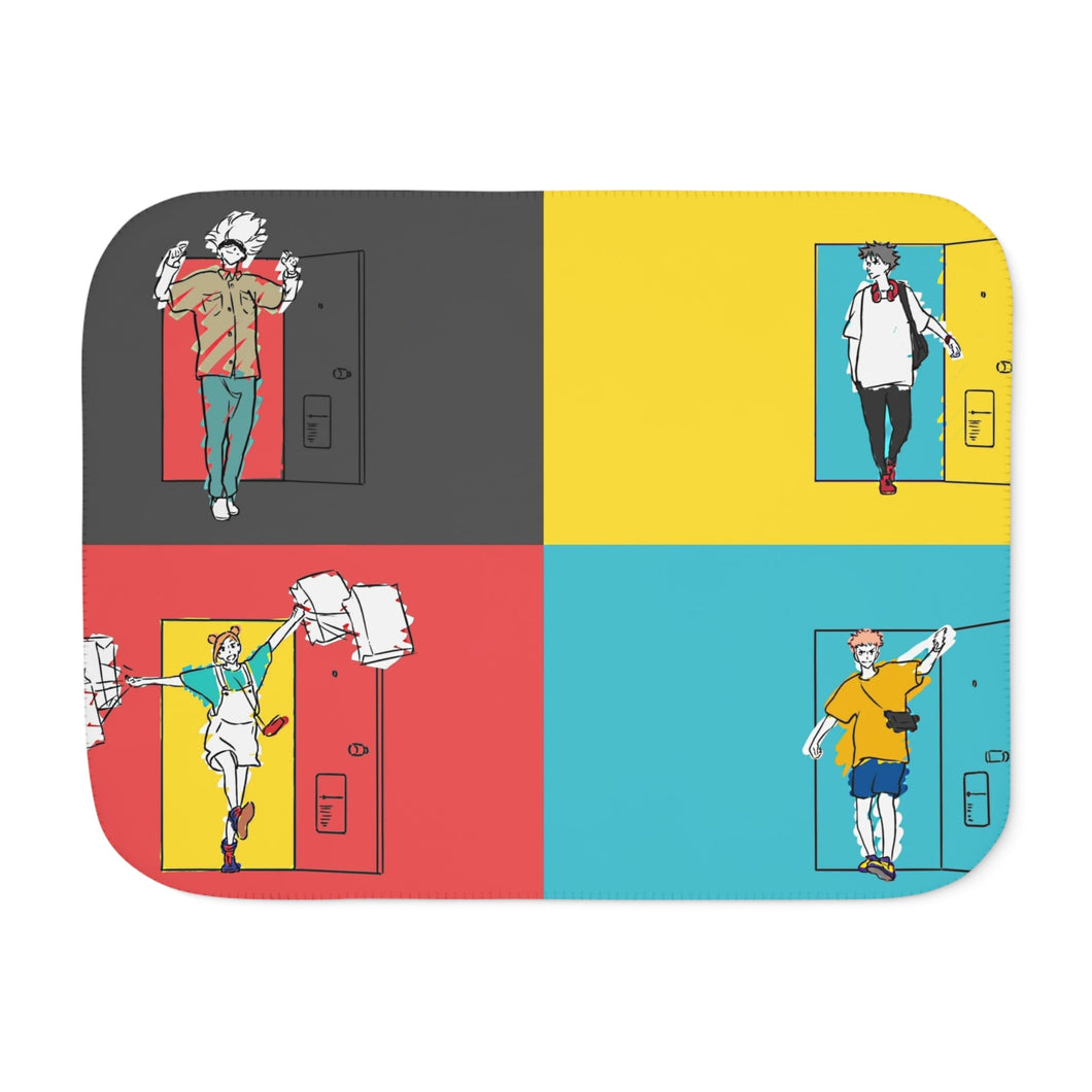 Anime Jujutsu Kaisen Sherpa Blanket