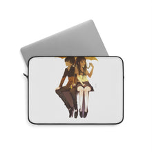Load image into Gallery viewer, Eru Chitanda  And  Hōtarō Oreki under umbrella Laptop Sleeve
