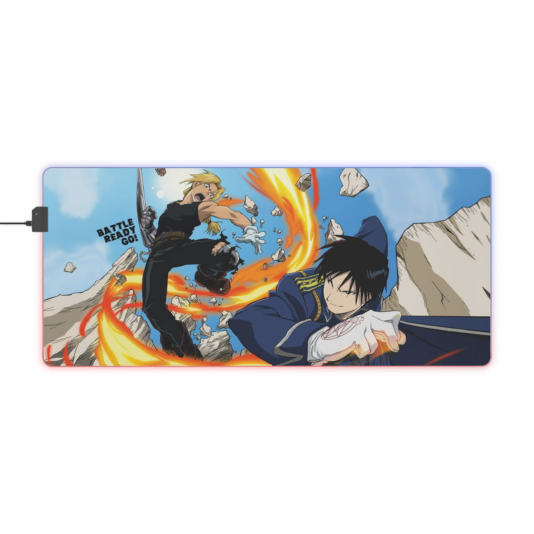 Anime FullMetal Alchemist RGB LED Mouse Pad (Desk Mat)
