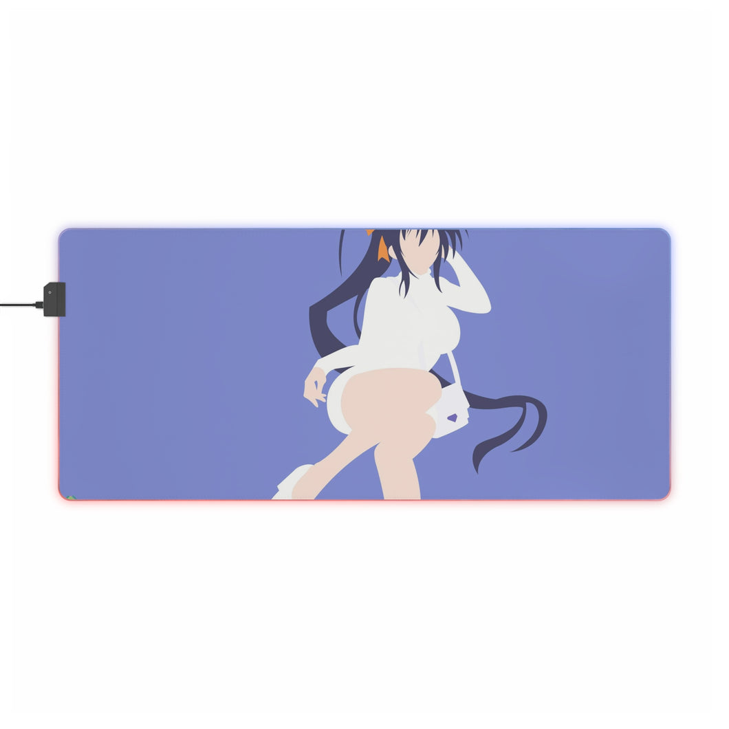 High School DxD Akeno Himejima RGB LED Mouse Pad (Desk Mat)