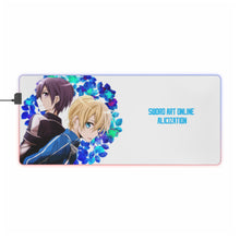 Load image into Gallery viewer, Kirito/Eugeo RGB LED Mouse Pad (Desk Mat)
