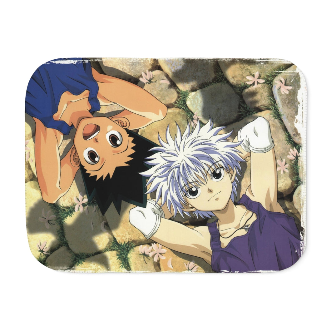 Hunter x Hunter Killua Zoldyck, Gon Freecss Sherpa Blanket