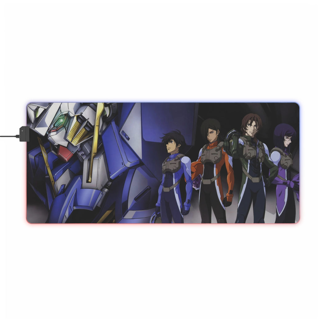 Anime Gundam RGB LED Mouse Pad (Desk Mat)