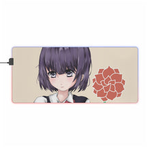 Load image into Gallery viewer, Kuzu No Honkai Hanabi Yasuraoka RGB LED Mouse Pad (Desk Mat)
