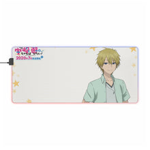 Load image into Gallery viewer, chan Wants to Hang Out! RGB LED Mouse Pad (Desk Mat)
