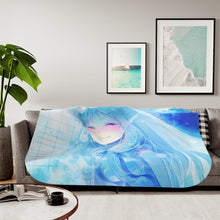 Load image into Gallery viewer, Anohana Sherpa Blanket
