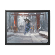 Goku Canvas Framed Art Print