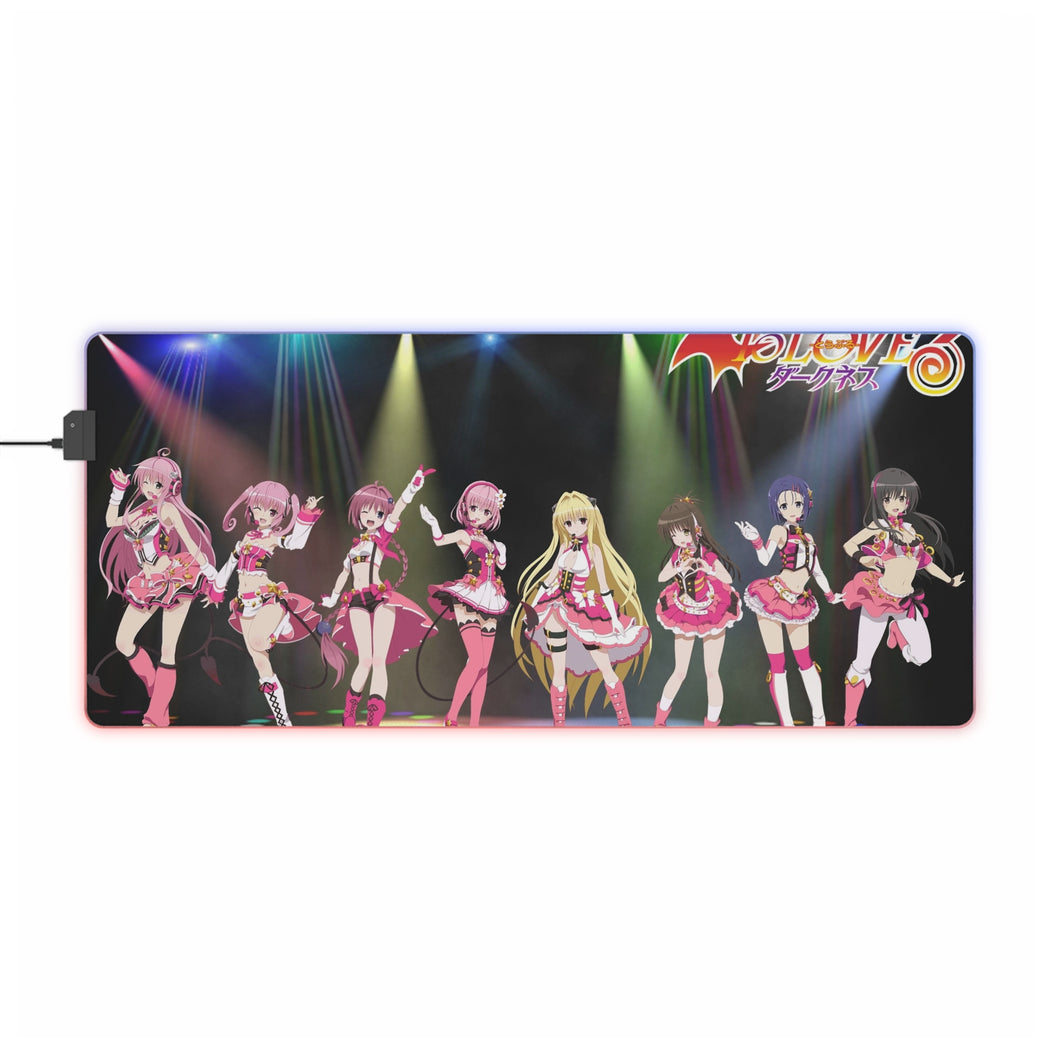 To Love-Ru Idol RGB LED Mouse Pad (Desk Mat)