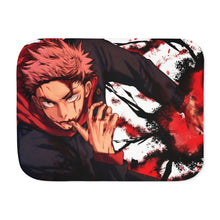 Load image into Gallery viewer, Anime Jujutsu Kaisen Sherpa Blanket
